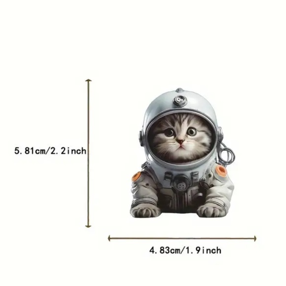 NIP! 50 Pieces of Adorable Realistic Cat and Kitten Stickers! - Picture 10 of 10